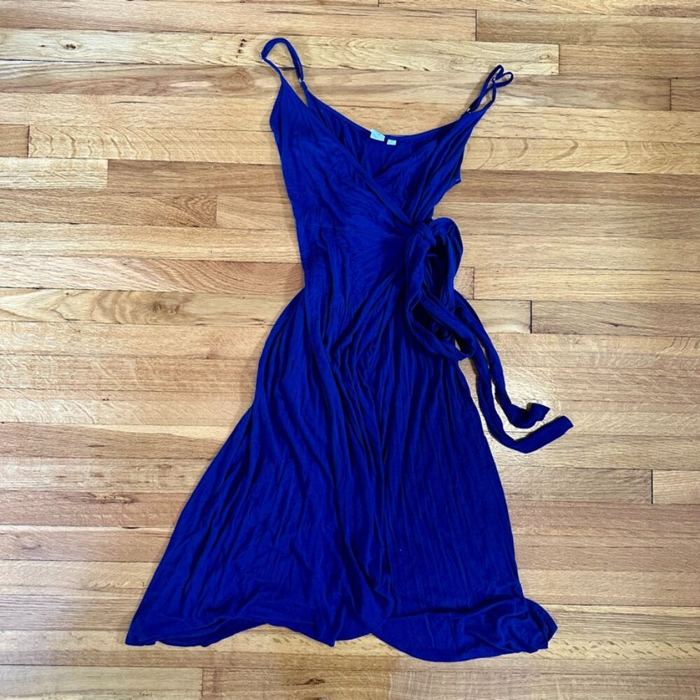 Gap Midi Wrap Dress